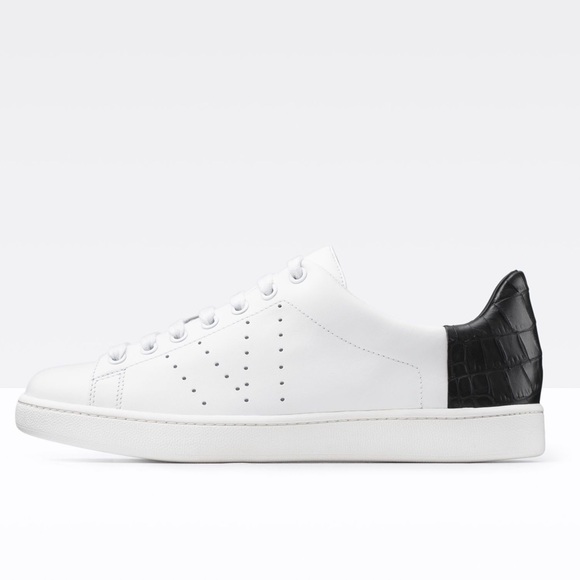 Vince White Leather Sneakers - Picture 2 of 12